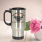 Kerry Blue Terrier Dog Mom Travel Mug