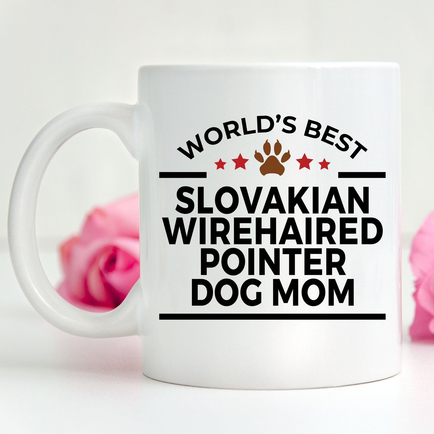 Slovakian Wirehaired Pointer Dog Mom Coffee Mug