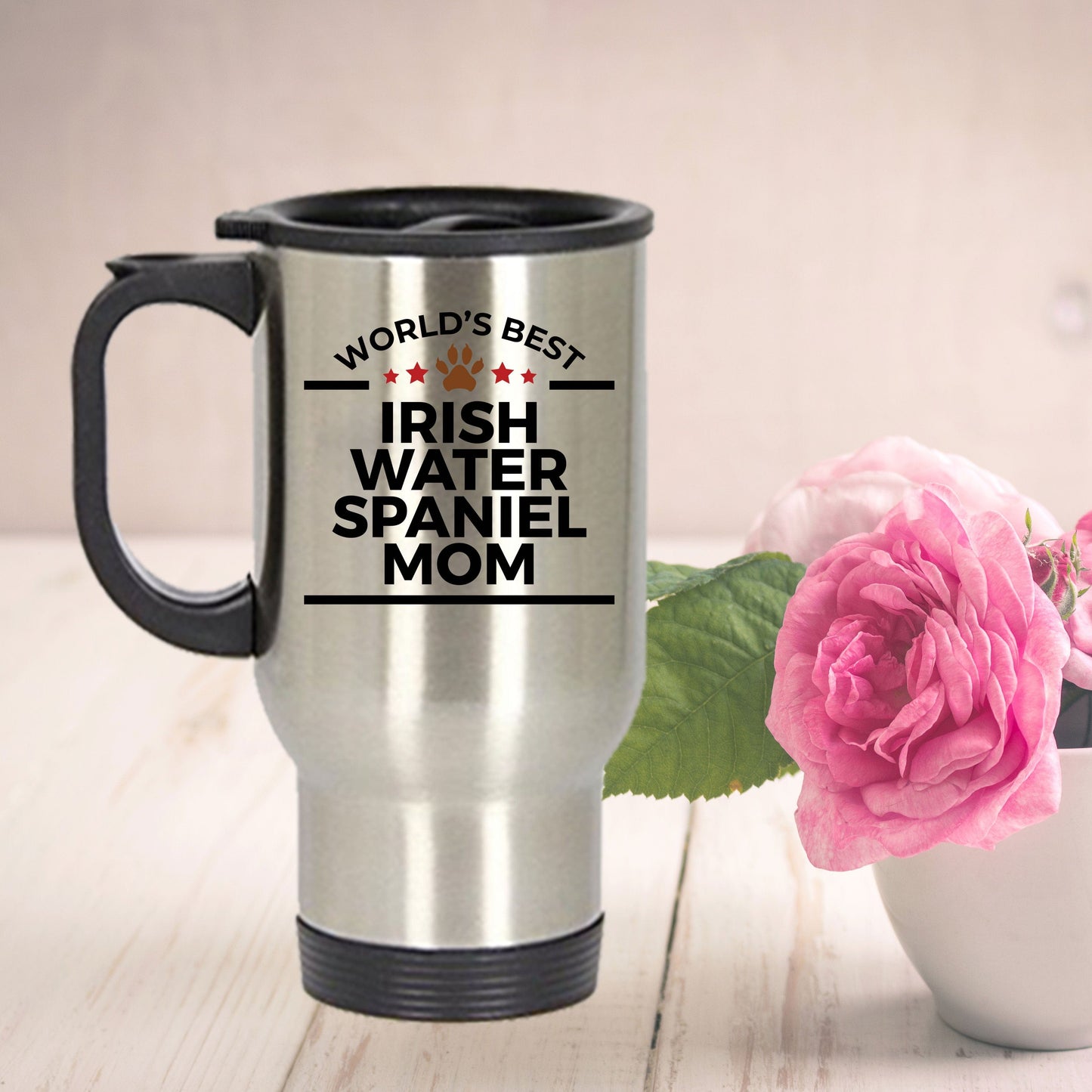 Irish Water Spaniel Dog Mom ravel Mug