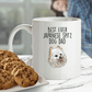 Japanese Spitz World's Best Dog Dad Ceramic Coffee Mug