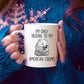 Funny American Eskimo Dog Ceramic Coffee Mug I'm Only Talking to my American Eskimo
