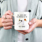 Funny Fox Terrier Ceramic Coffee Mug All Guests must be approved by my Dog