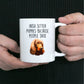 Irish Setter Puppies Because People Suck Funny Dog Ceramic Coffee Mug