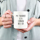 Cornish Rex Cat Therapist Personalized Funny Ceramic Coffee Mug