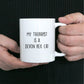 Devon Rex Cat Personalized Ceramic Coffee Mug