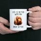 Life is Better with an Irish Setter Dog Ceramic Coffee Mug