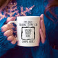 Personalized Photo Upload I'm Only Talking to My Cat Custom Ceramic Coffee Mug