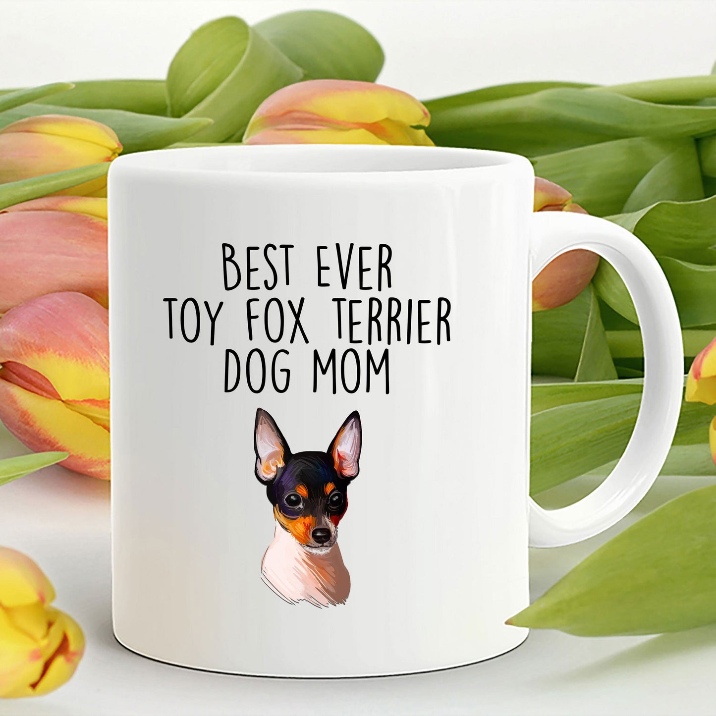 Toy Fox Terrier Dog Mom Coffee Mug