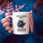 Caucasian Shepherd Dog Ceramic Coffee Cup - Life is Better with a Caucasian Shepherd