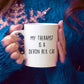 Devon Rex Cat Personalized Ceramic Coffee Mug