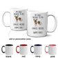 Chinese Crested Dog Funny Ceramic Coffee Mug - I'm Only Talking to My Chinese Crested