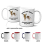 Chinese Crested World's Best Dog Mom Ceramic Coffee Mug