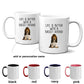 Life is Better with a Basset Hound Custom Ceramic Coffee Mug