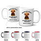 Airedale Terrier Best Dog Mom Ceramic Coffee Mug