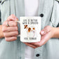 Life is Better with a Smooth Fox Terrier Dog Ceramic Coffee Mug