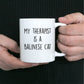 Balinese Cat Coffee Mug - My Therapist is a Balinese Cat