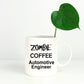 Automotive Engineer Zombie Gift White Ceramic Coffee Mug