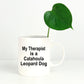 Catahoula Leopard Dog Owner Lover Funny Gift Therapist White Ceramic Coffee Mug