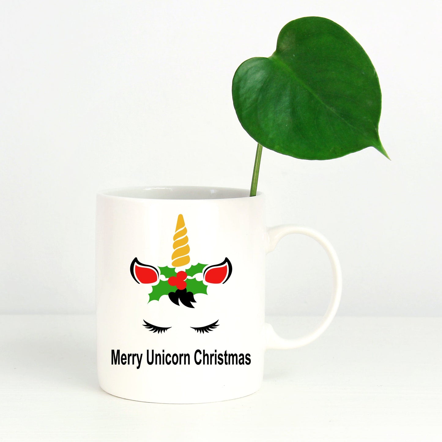 Unicorn Christmas Coffee Mug