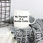Funny Border Collie Dog Therapist Coffee Mug