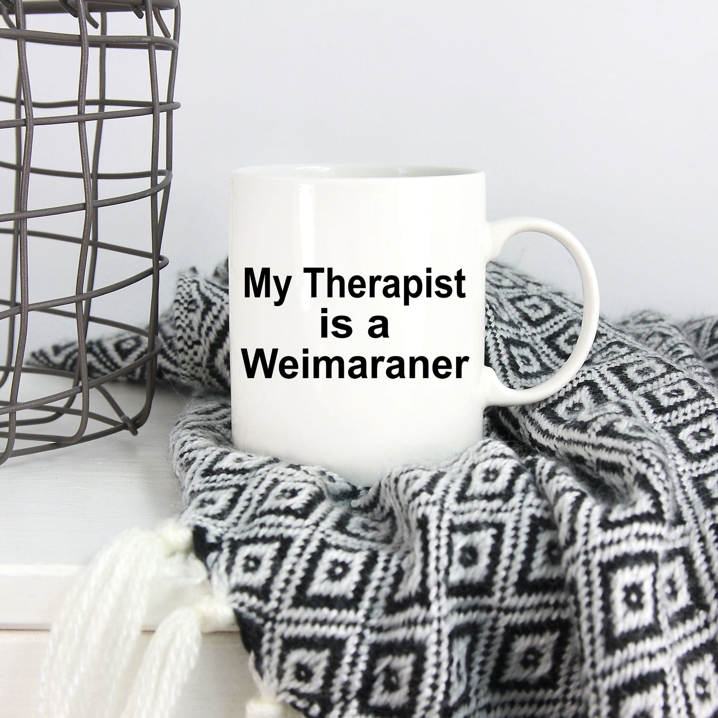 Weimaraner Dog Therapist Coffee Mug