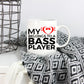 Bass Player Mug - My Heart Belongs to a Bass Player