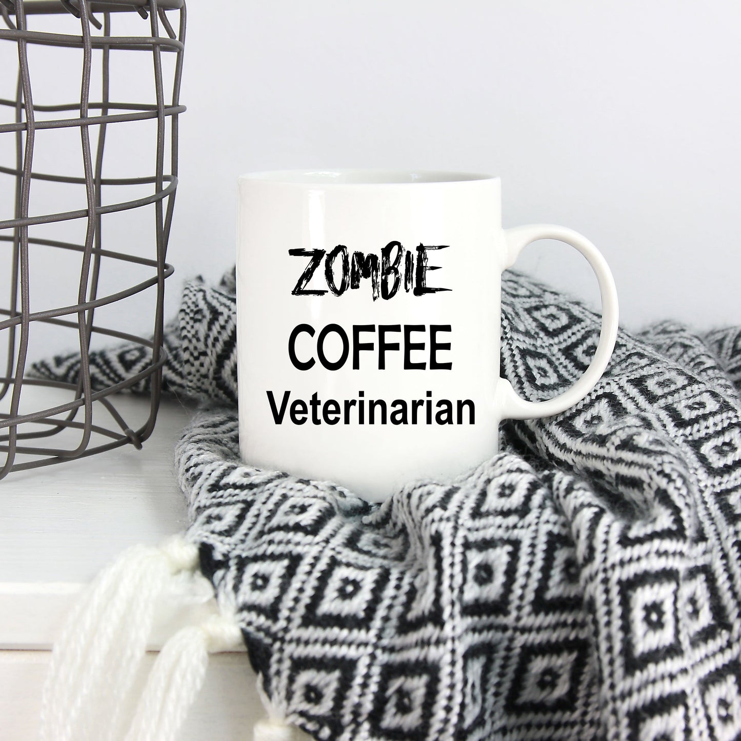Veterinarian Zombie Coffee Mug Gift