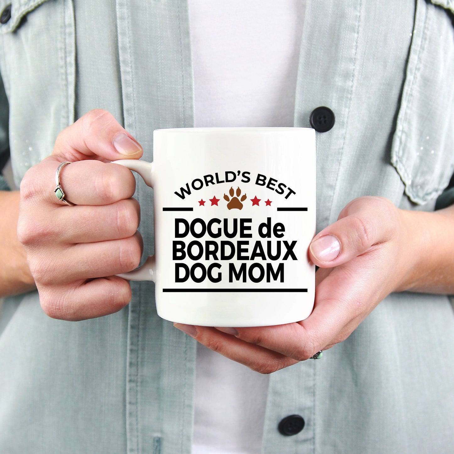 Dogue de Bordeaux Dog Mom Coffee Mug
