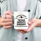 Texas Deputy Sheriff Gift World's Best White Ceramic Coffee Mug