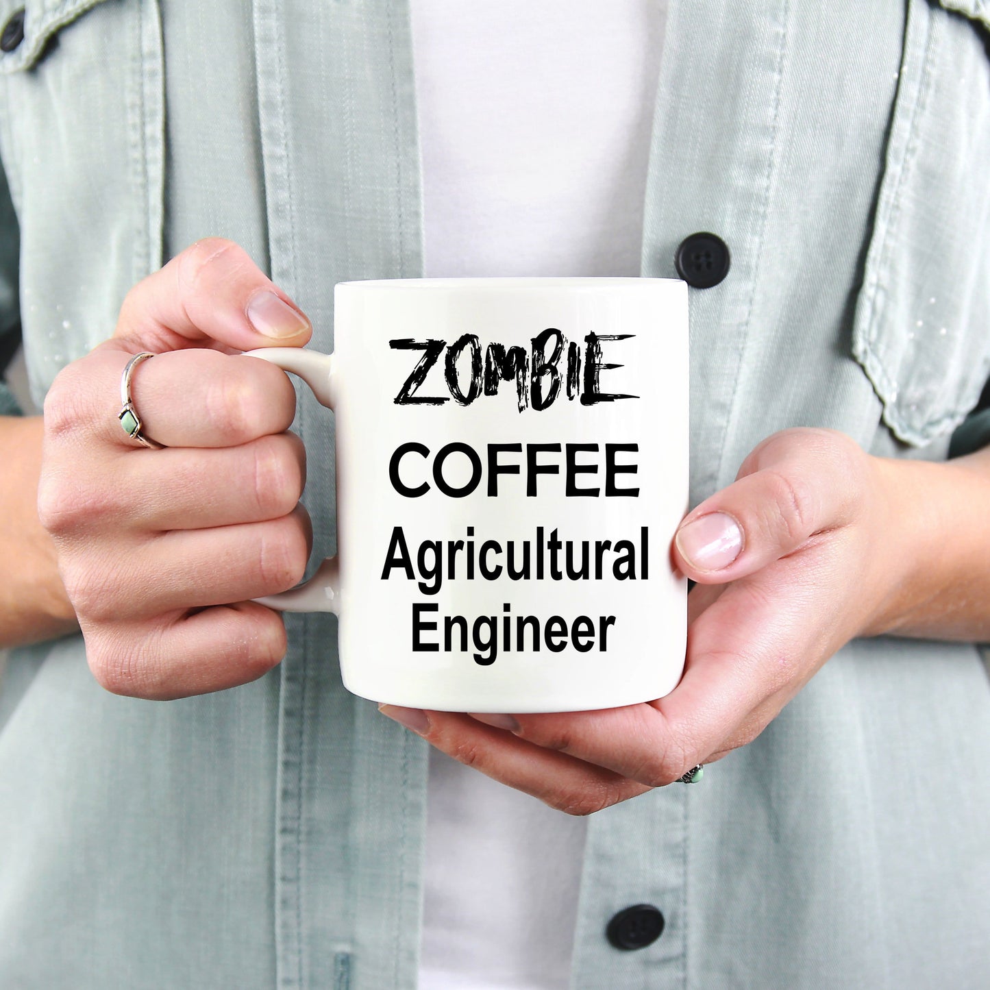 Agricultural Engineer Zombie Coffee Mug
