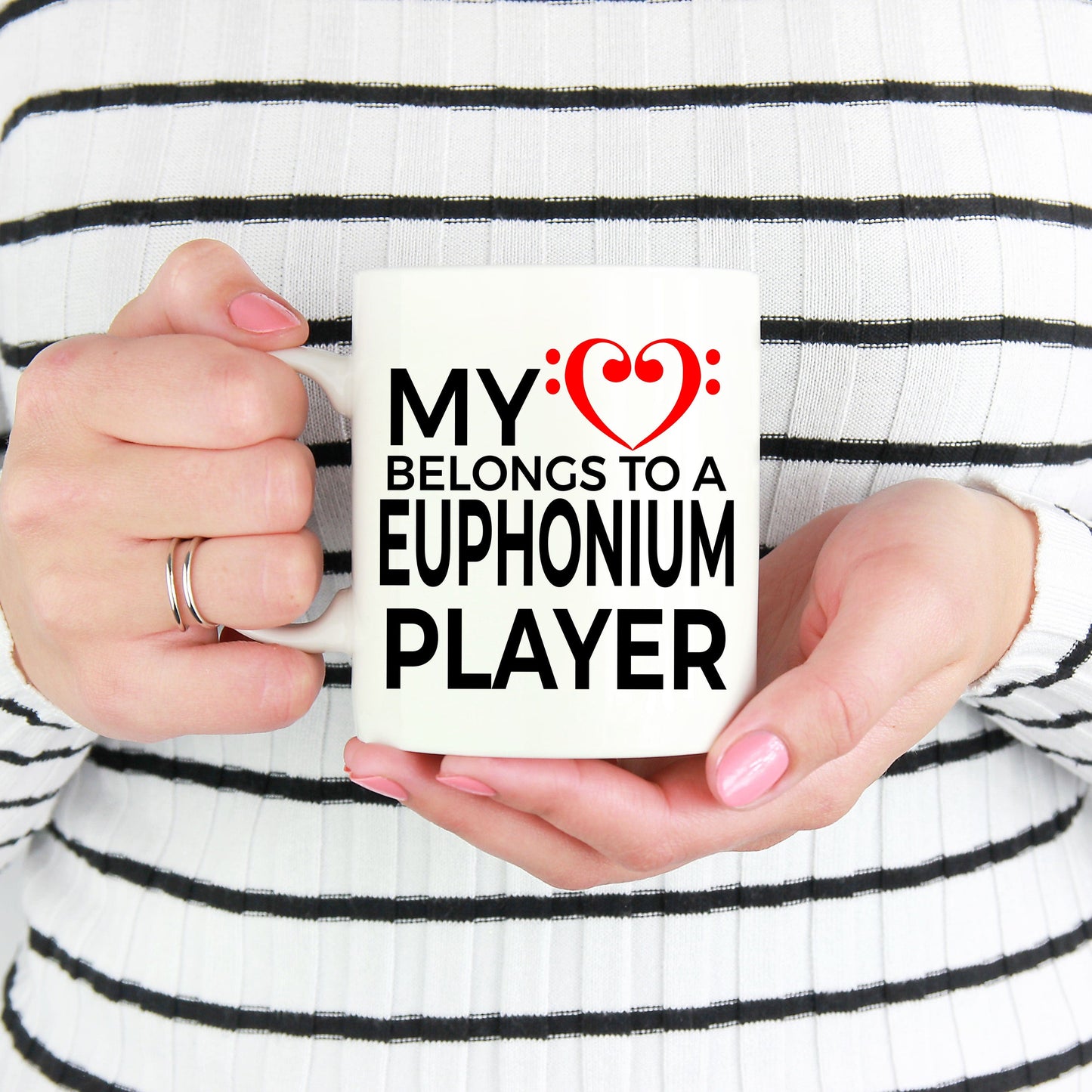 Euphonium Player Mug - My Heart Belongs