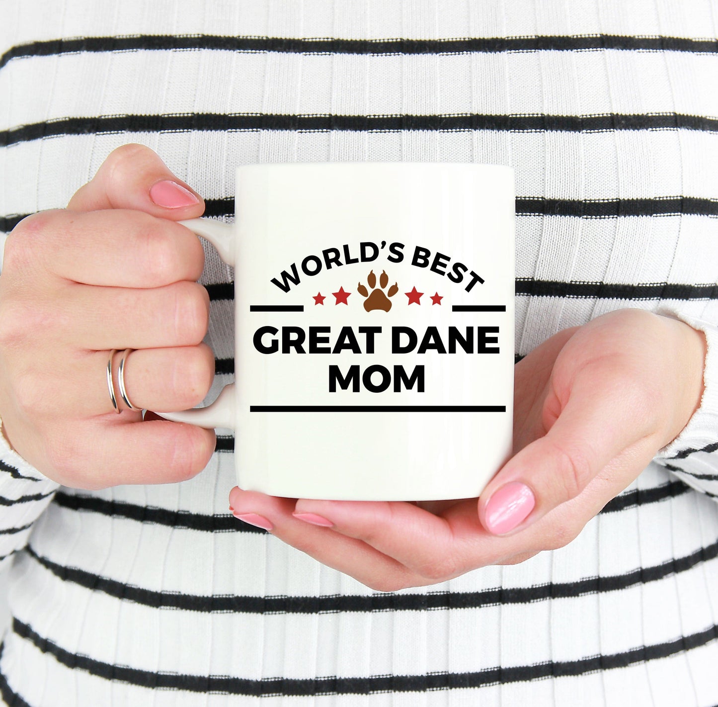 Great Dane Dog Lover Coffee Mug Gift World's Best Mom