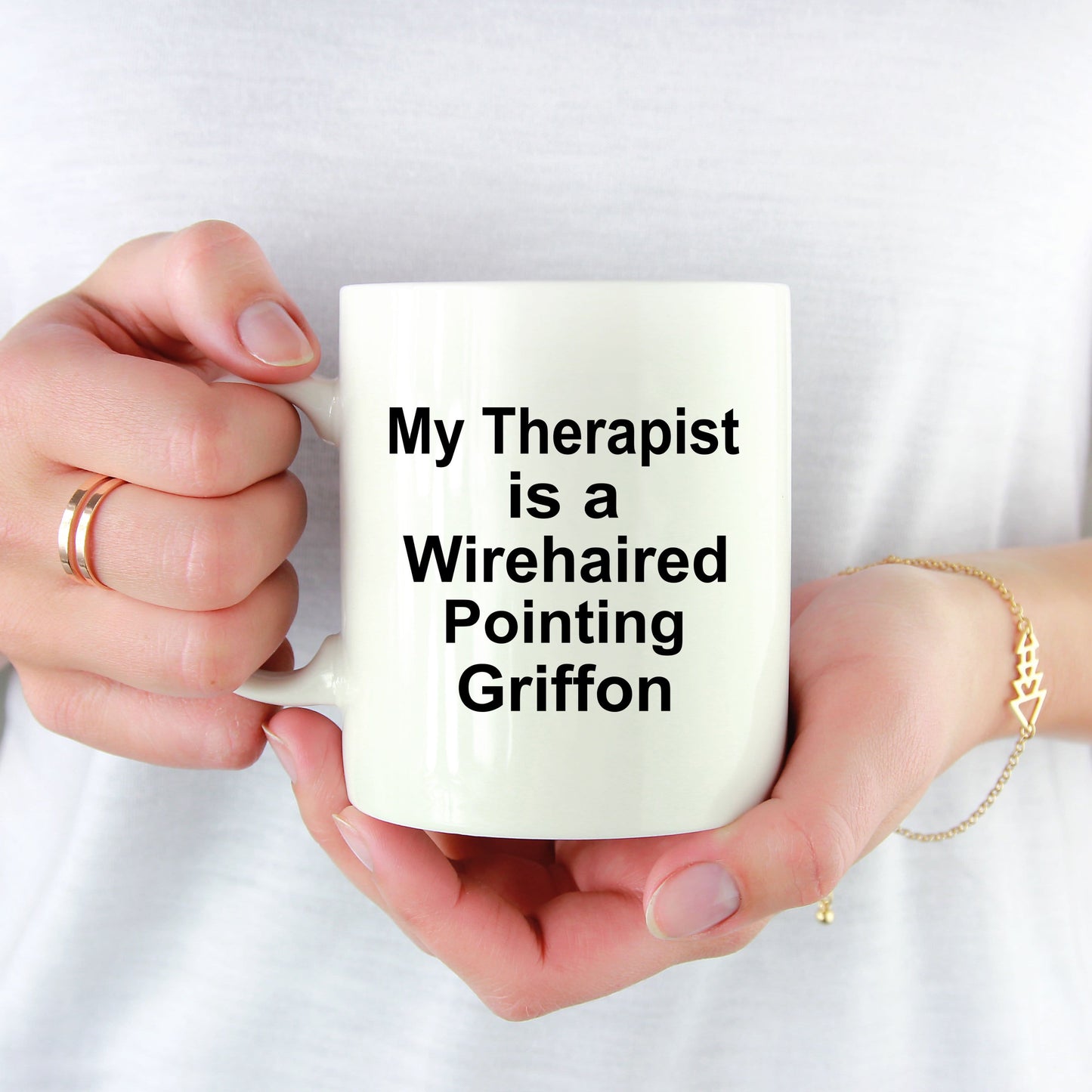 Wirehaired Pointing Griffon Dog Therapist Coffee Mug