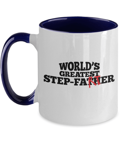 World's Greatest Step-Father (Farter) Coffee Mug