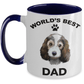 Petit Basset Griffon Vendéen Best Dad Coffee Mug