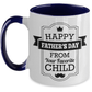 Funny Father's Day Mug From Favorite Child