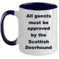 Scottish Deerhound Coffee Mug - All guests must be approved