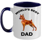 Miniature Pinscher Best Dog Dad Mug