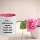Chiropractor Custom Ceramic Coffee Mug - I'm a chiropractor so you know I'm smart and awesome
