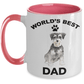Miniature Schnauzer Best Dad Coffee Mug