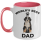 Bernese Mountain Dog Best Dad Coffee Mug