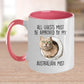 Australian Mist Cat Funny Coffee Mug - All Guests Must Be Approved