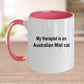 Australian Mist Cat Therapists Coffee Mug