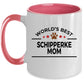 Schipperke Dog Mom Coffee Mug