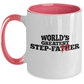 World's Greatest Step-Father (Farter) Coffee Mug