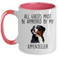 Funny Appenzeller Sennenhund -Guests must be approved Coffee Mug