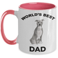 American Staffordshire Terrier Best Dog Dad Coffee Mug