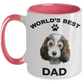 Petit Basset Griffon Vendéen Best Dad Coffee Mug