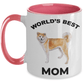 Shiba Inu Best Dog Mom Coffee Mug