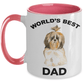 Shih Tzu Best Dog Dad Coffee Mug